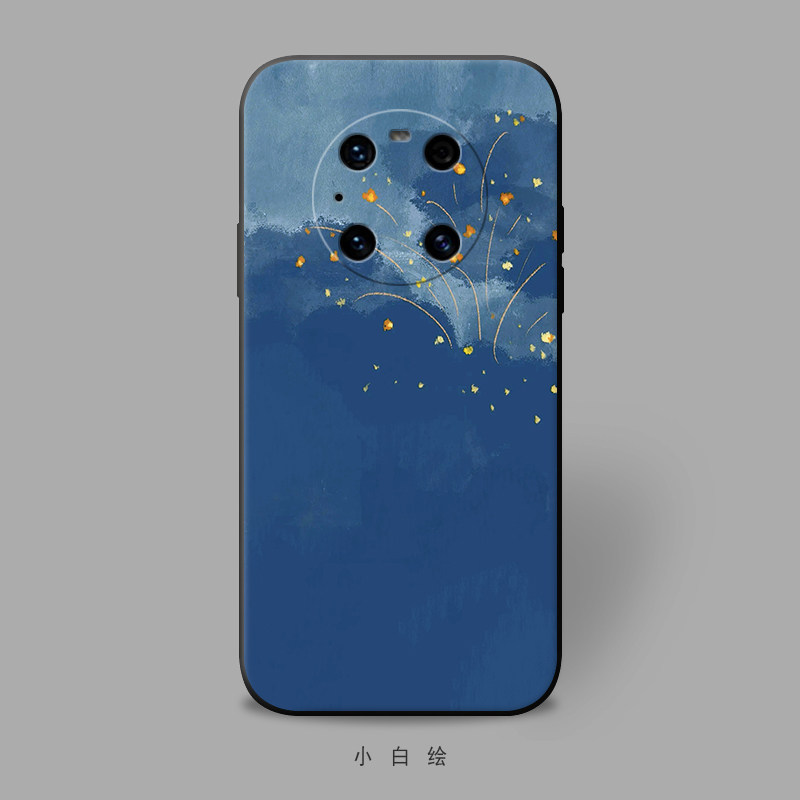 适用华为mate30Epro+/P10plus/20X/P40手机壳蓝色小星星耐脏防滑