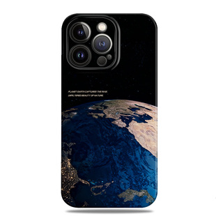 地球视界宇宙星辰适用苹果17手机壳16promax15小米17华为nova14菲林p80磁吸mate70一加oppo不撞款 vivo高级感