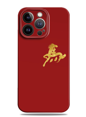 马年本命新年红色适用苹果17手机壳16promax15小米17华为nova14菲林p80荣耀400磁吸mate70一加oppo喜庆vivo潮