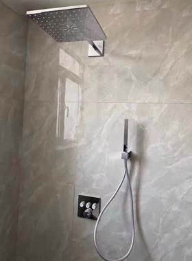 GROHE/高仪34706 暗装310mm恒温隐藏式淋浴花洒套装34705暗藏花洒