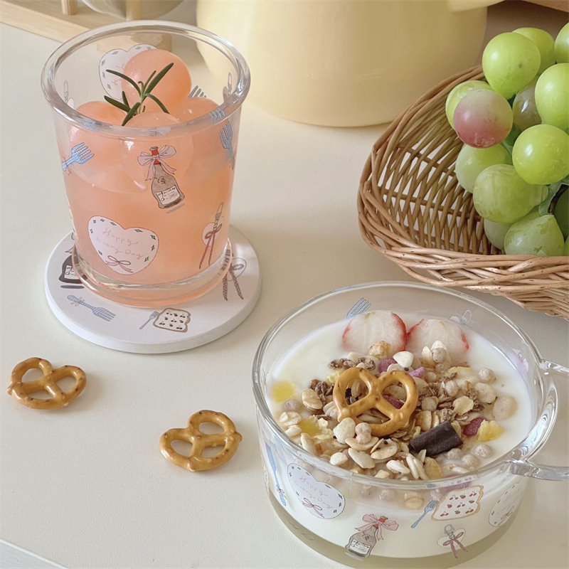 原创设计少女心冷萃家用咖啡杯