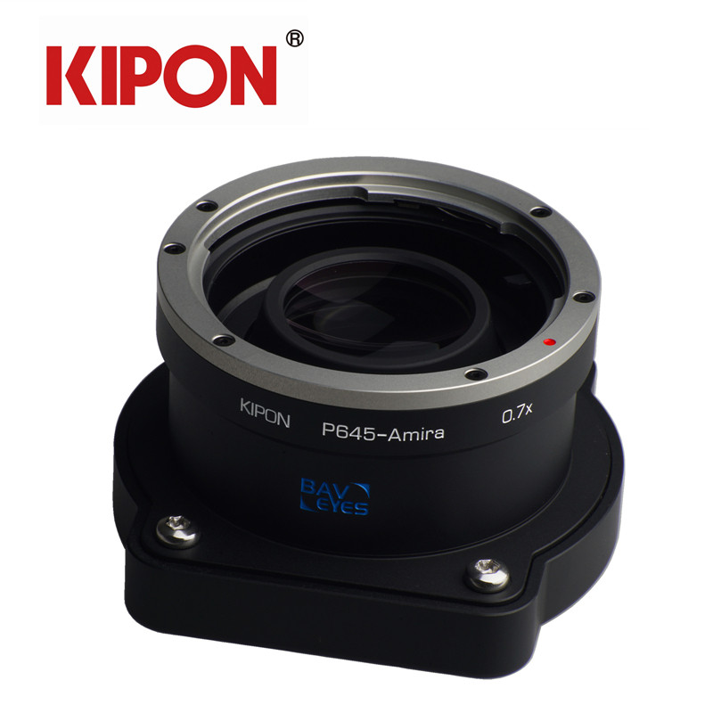 KIPON P645镜头转接ARRI AMIRA ALEXA mini LF 0.7减焦增光改口环