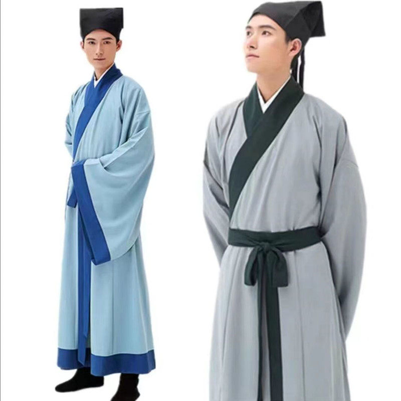 古装男宋朝书生秀才公子服装古代江南才子汉服影视剧演出服装戏服