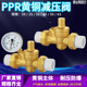 家用电热水器净水器PPR活接热熔减压阀可调节水管水压控制阀