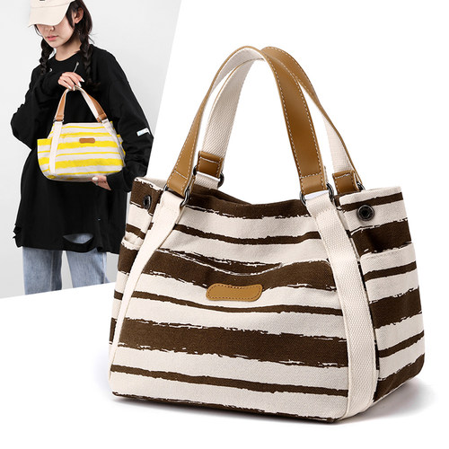 手提撞色中包日韩时尚大容量