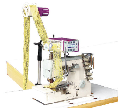 电脑送带机松橡筋分段松紧送带器