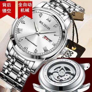 2024新款瑞士手表男款机械表机芯全自动上弦无电池学生高颜值男表