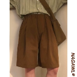 Кофейные модные японские штаны, мужские шорты для отдыха, свободный крой, США