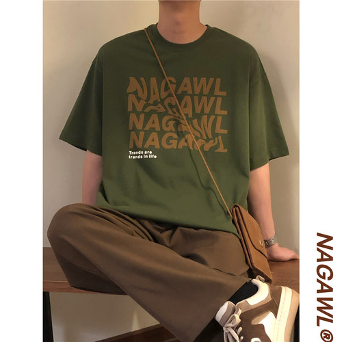 nagawl短袖青春活力青年