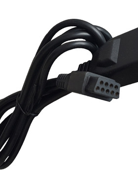 9孔手柄延长线世嘉小霸王游戏机MD16位8位黑卡黄卡任天堂VCD通用