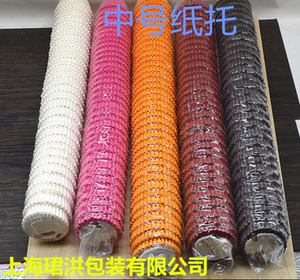 中号蛋糕纸托点心防油纸膜/耐高温巧克力烘焙模具/约500个/条