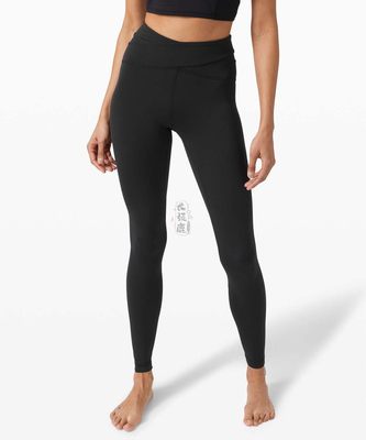 现货Lululemon瑜伽裤Aligned Angles SHR Tight 28高度支持紧身