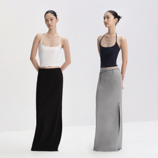 挂脖背心 自由调节胸垫可拆卸修身 everyday