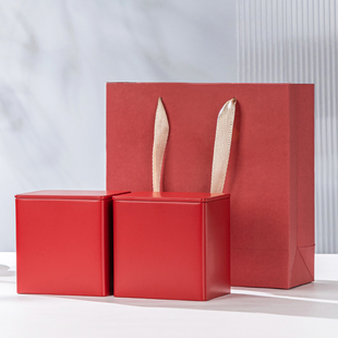 茶叶罐包装盒铁罐空盒红茶绿茶铁观音通用散茶罐空罐茶叶铁盒定制