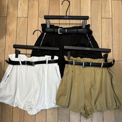 蓬蓬花苞泡泡裤显瘦短裤裙裤