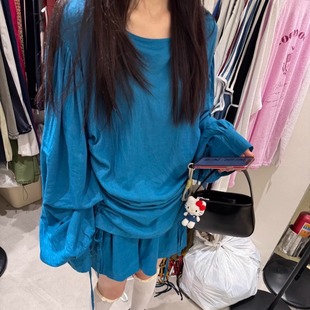 套装 DUODUO 阔腿短裤 T恤防晒衣 6068 两侧抽绳薄款