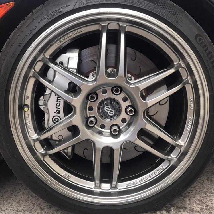 轮毂中心盖改装enkei轮毂盖