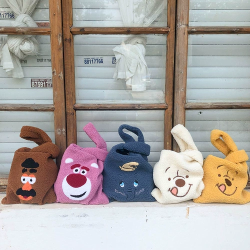 Демисезонный брендовый мультяшный жилет, милая сумка, с медвежатами