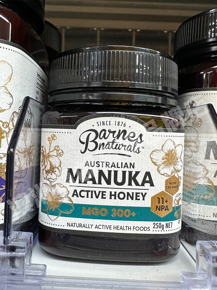 澳大利亚直邮Barnes Naturals麦卢卡蜂蜜天11+ MGO300