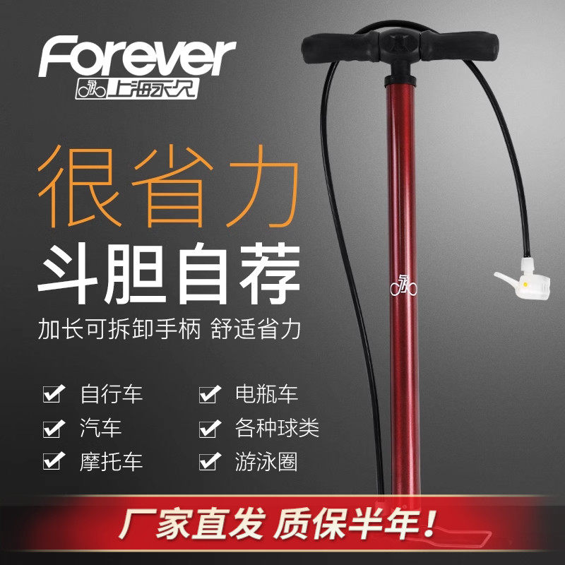 自行车篮球打气筒高压家用电动车充气管子汽车用童车打汽简气嘴头