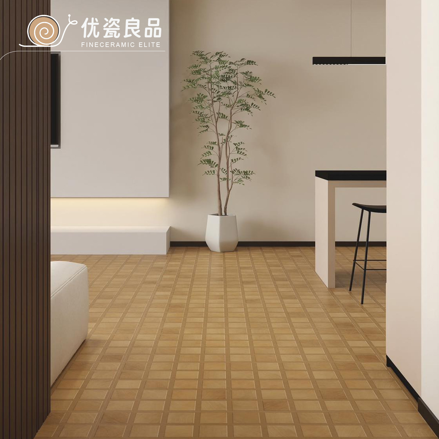 中古复古风方格拼接客厅木纹砖地板瓷砖阳台仿实木纹地砖600x1200,家装主材,木纹砖,淘宝优惠券,粉丝福利购,淘宝优惠卷