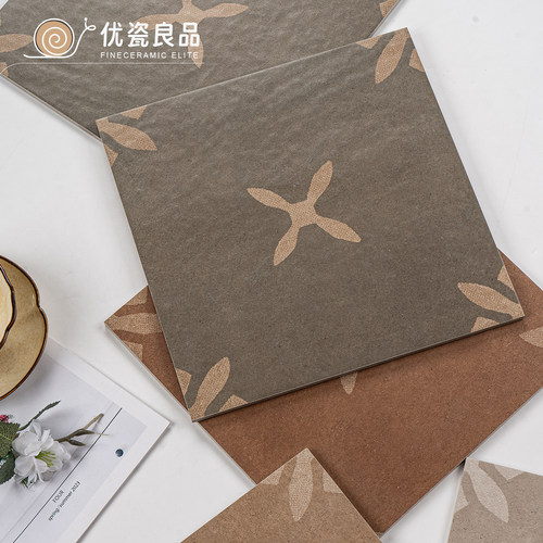 复古做旧卫生间瓷砖300x300花砖 法式厨房阳台地砖民宿浴室墙面砖