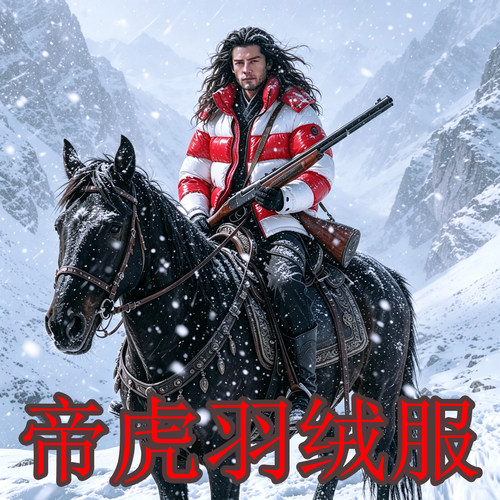 帝虎羽绒服男短款可脱卸帽白鹅绒