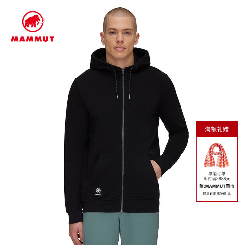 MAMMUT猛犸象ML男子户外休闲徒步连帽拉链开衫内穿外搭中层棉卫衣,户外/登山/野营/旅行用品,户外休闲衣,淘宝优惠券,粉丝福利购,淘宝优惠卷