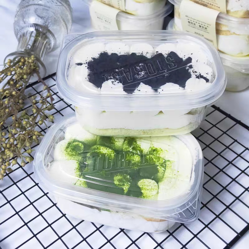 迷你水果千层蛋糕盒280ml打包盒