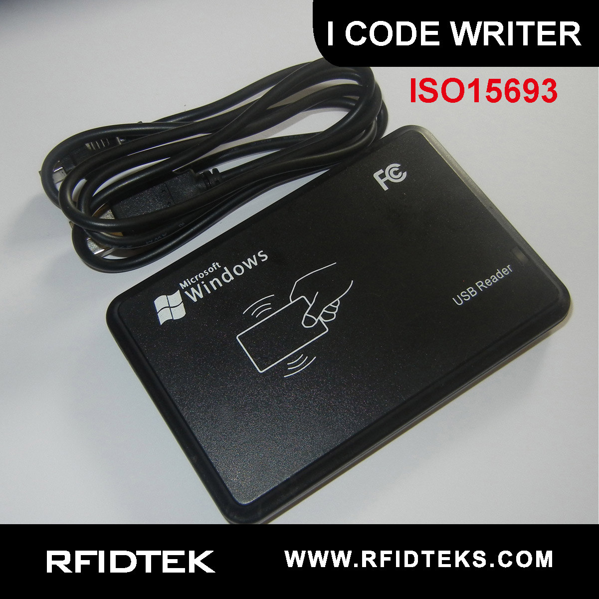 RFID芯片扇区读写器 13.56MHZ  ISO15693 I CODE SLIX-S 读写器