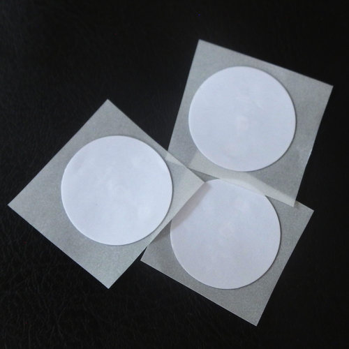 直径25mm复旦F08纸质标签IC标签，IC卡不干胶标签，F08卡纸质标签
