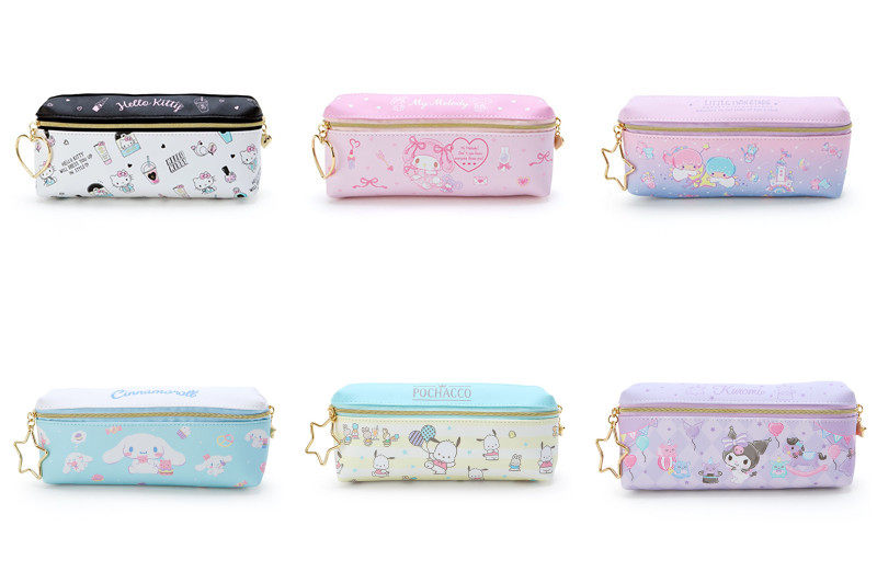 兔宝日本代购Sanrio Hello Kitty玉桂狗Melody库洛米文具盒笔袋