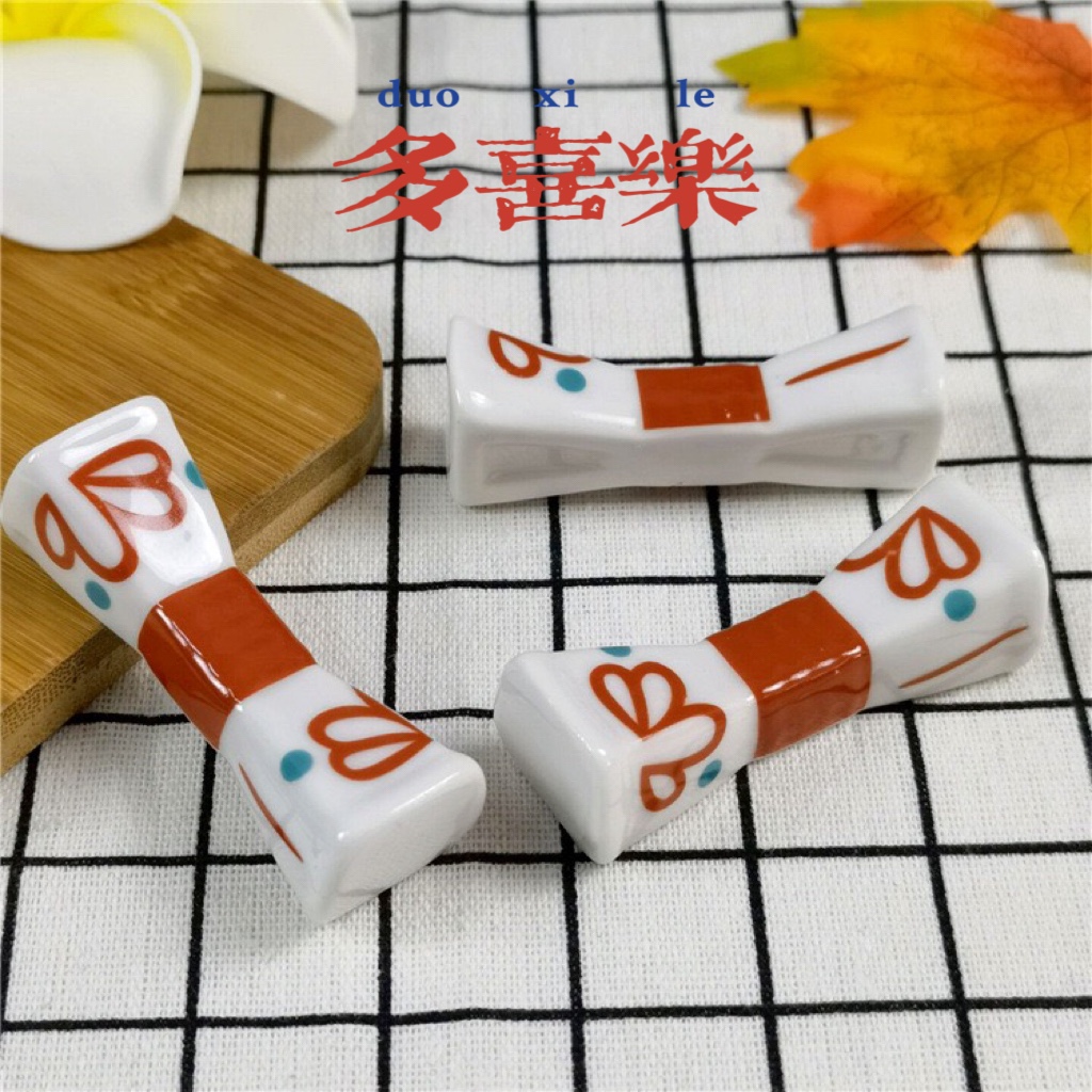 日式和风居酒屋筷枕创意陶瓷筷托