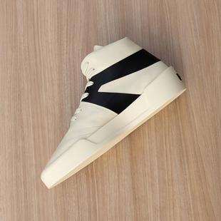 小紫人FOG 男 CRAZY休闲简约牛皮高级高帮厚底增高板鞋