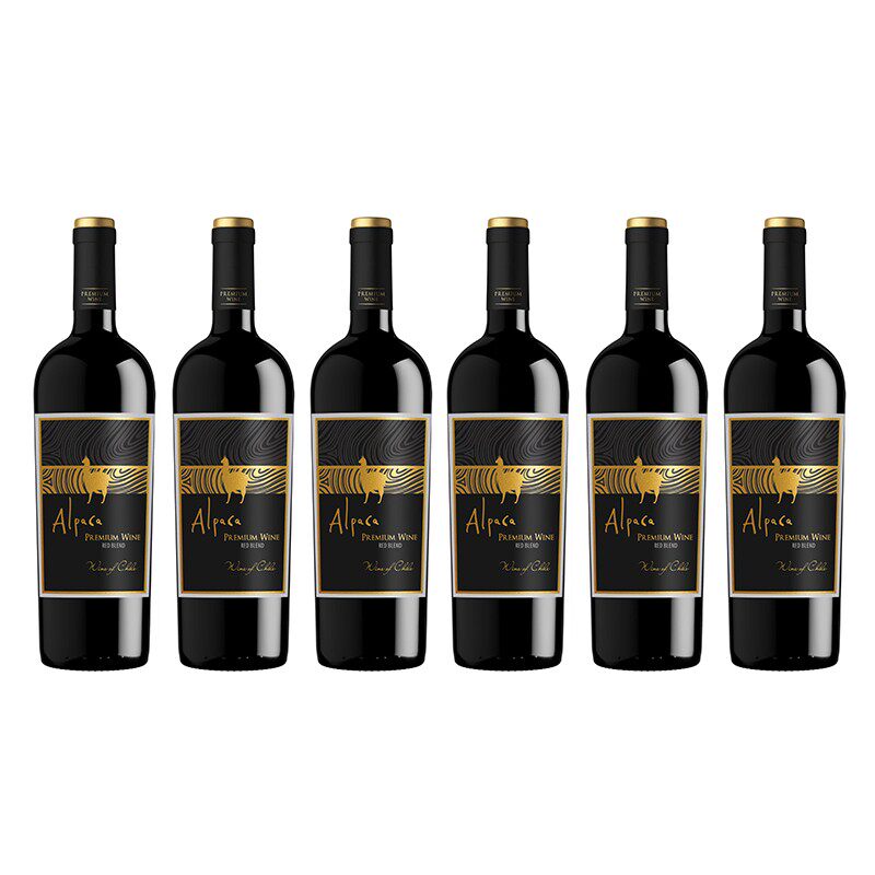 ALPACA金羊驼臻品赤霞珠干红VSPT限量级珍藏版智利迈坡谷原瓶进口