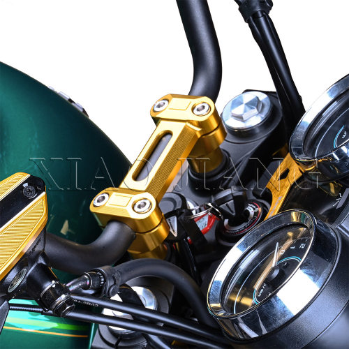 川崎Z650RS改装车把压码
