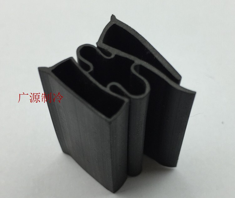 005款6门螺丝固定黑色雪柜冰箱密封胶条 消毒碗柜门封胶 密封胶圈