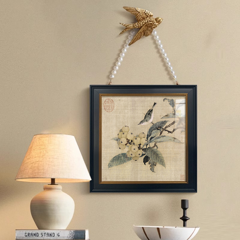 法式中国风客厅装饰画新中式