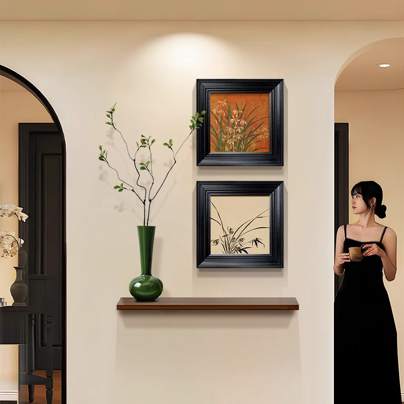 中古风入户玄关装饰画宋代美学