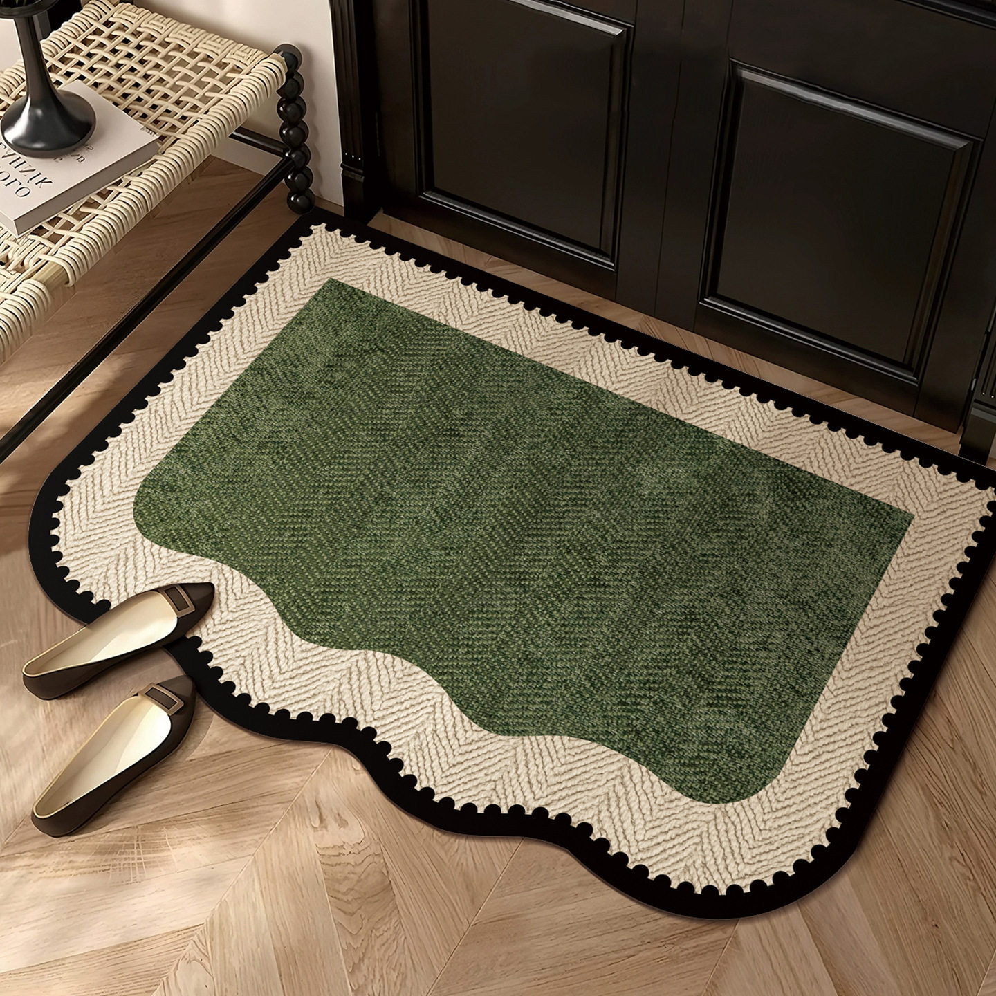 进门入户门高级感地垫加厚防滑蹭泥沙地毯防滑门口地垫门外脚垫子,居家布艺,入户地垫,淘宝优惠券,粉丝福利购,淘宝优惠卷