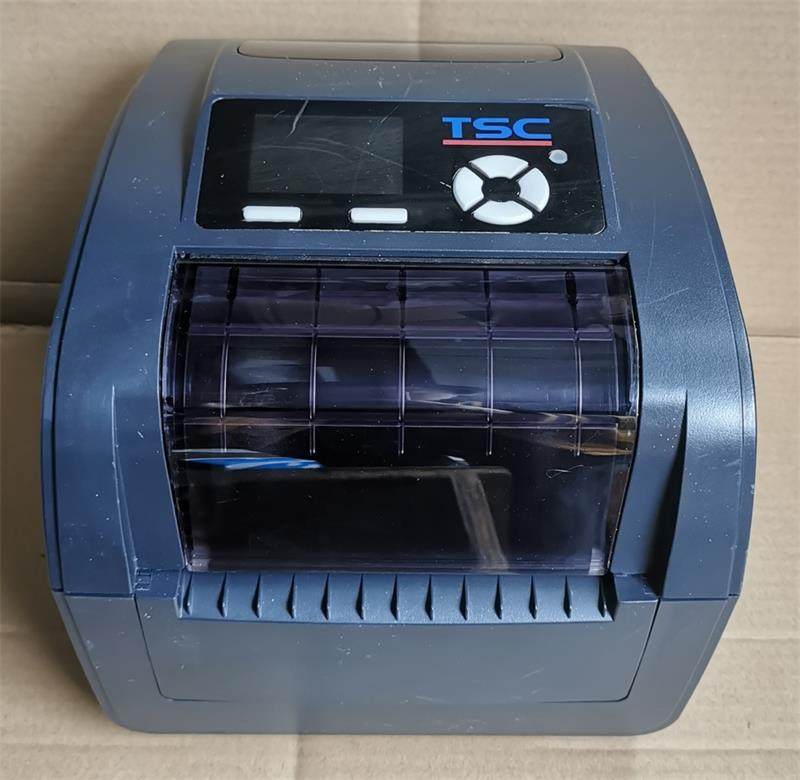 tsc tc210 热转印碳带打印机 热敏条码标签打印机 亚银纸不干胶询