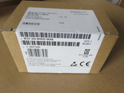 西门子em232cn模块6es7232 6es7 232-0hb22-0xa8/0xa0 成色新包询