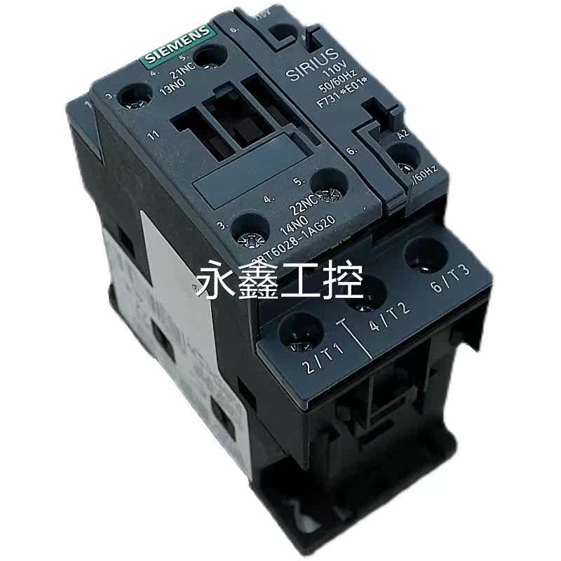 $电梯专用sirius西门子接触器3rt6028-1ag20 ac110v 38a质保询价