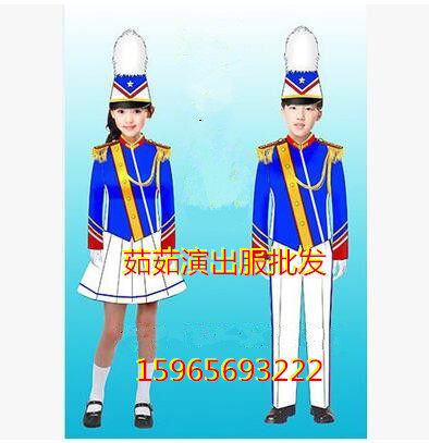 中小学生仪仗队服装少先队升旗手服鼓号队服装鼓手服管乐队服新款
