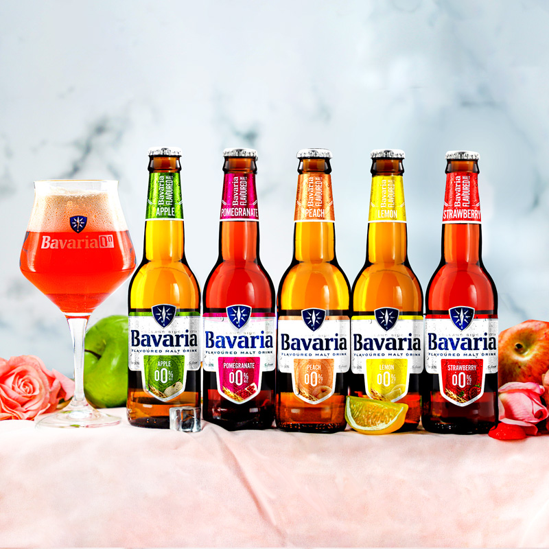 无醇荷兰草莓果味瓶装精酿啤酒