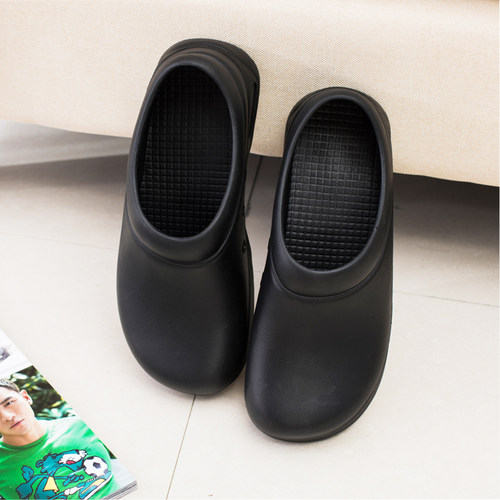 正品wako滑克厨师鞋防水防油