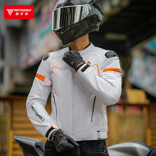 摩多狼骑行服摩托车赛车服保暖男