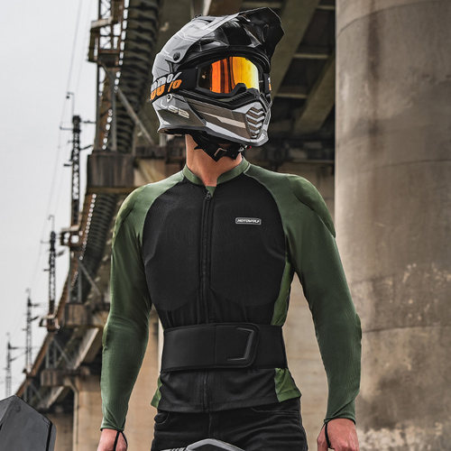 摩多狼夏季摩托车护甲衣防摔透气