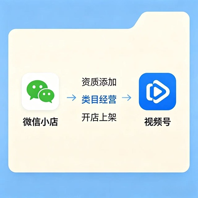 微信小店视频号虚拟教育类目资质添加类目经营说明书开店上架培训