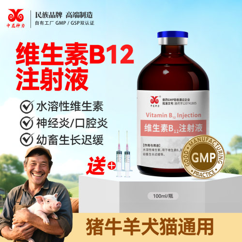 vb12注射液中龙神力赖皮病口腔炎